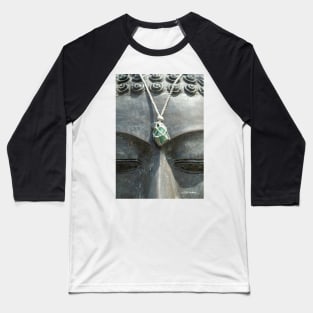 Serene Buddha Baseball T-Shirt